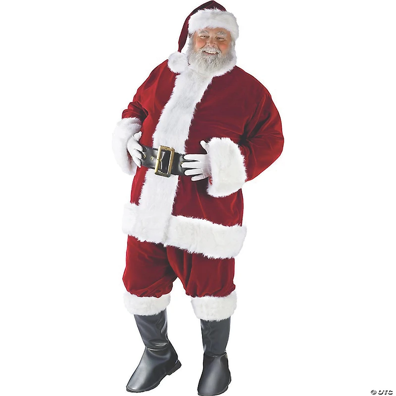 Men's Plus Size Ultra Santa Suit Costume