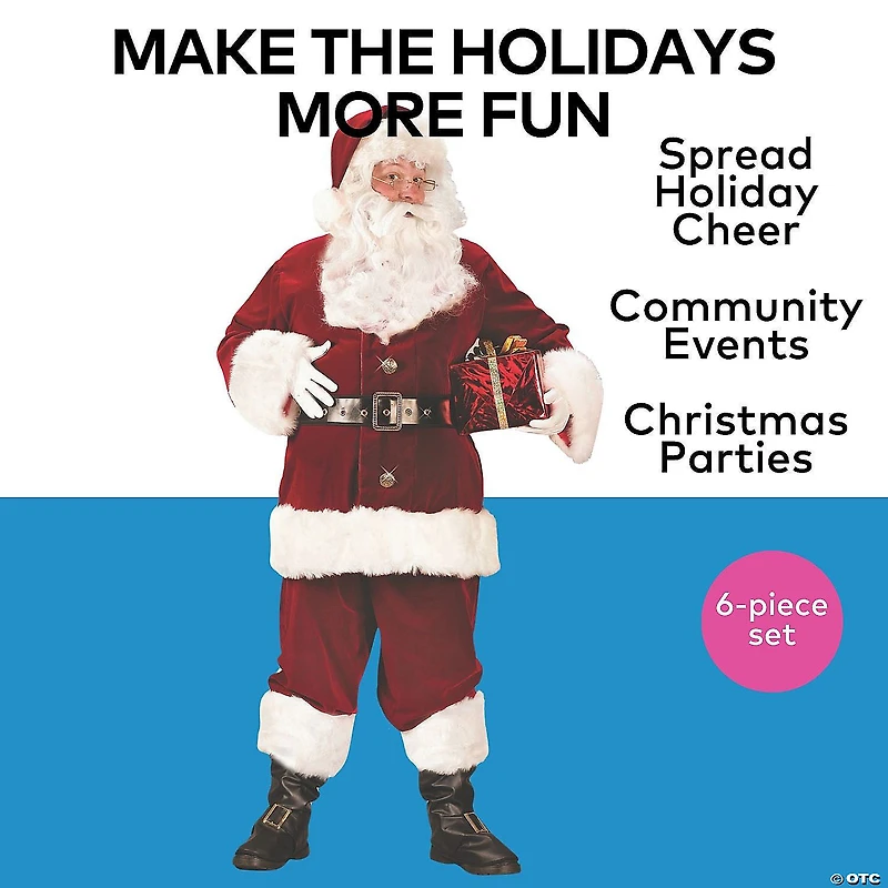 Men's Santa Suit Super Deluxe