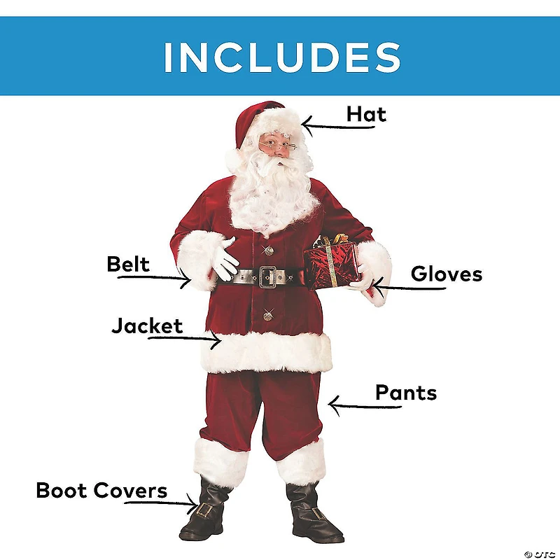 Men's Santa Suit Super Deluxe
