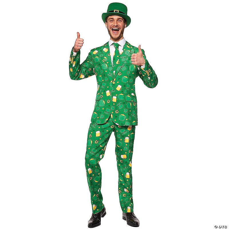 Men's St. Patrick's Day Icons Suit