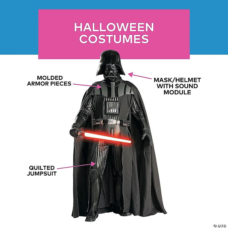 Men's Supreme Edition Star Wars™ Darth Vader Costume - Standard