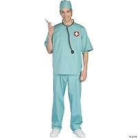 Men's Surgical Scrubs Costume - Standard