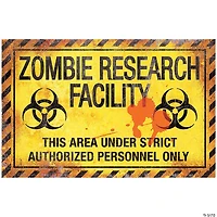 Metal Zombie Sign