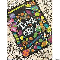 Mini Brights Halloween Twisty Grape-Flavored Lollipops