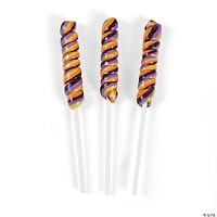 Mini Brights Halloween Twisty Grape-Flavored Lollipops