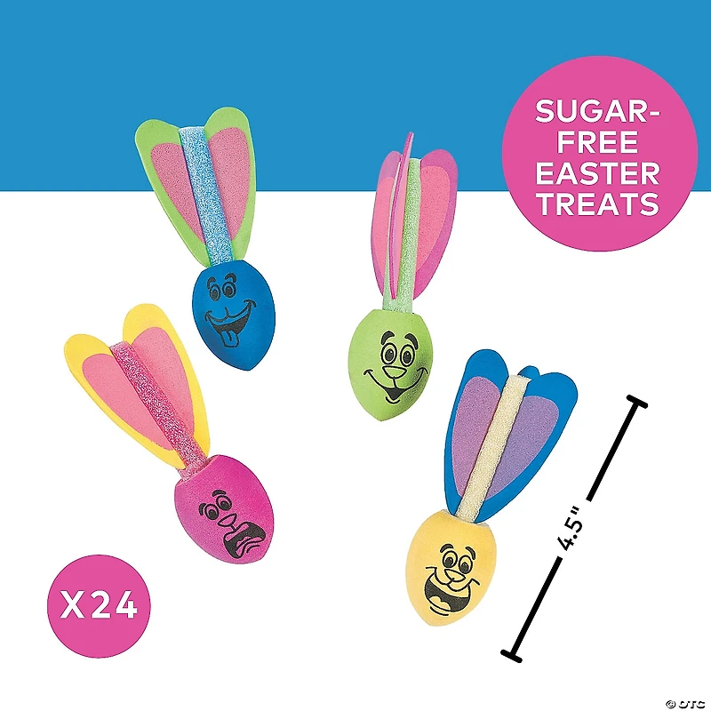 Mini Bunny Ear Missiles - 24 Pc.