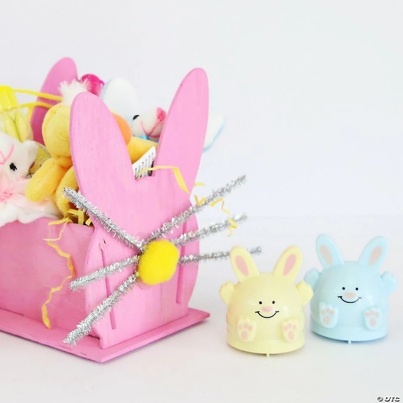 Mini Easter Bunny Pull-Back Toys - 12 Pc.