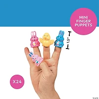 Mini Easter Finger Puppets - 24 Pc.