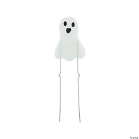 Mini Ghost Sidewalk Sign Halloween Decorations - 6 Pc.