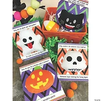 Mini Halloween Emojis Stuffed Characters - 12 Pc.