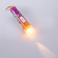 Mini Halloween Flashlight Keychains - 12 Pc.