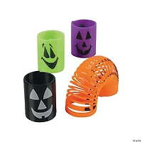 Mini Jack-O’-Lantern Magic Springs - 12 Pc.
