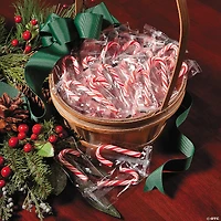 Mini Peppermint Candy Canes - 100 Pc.