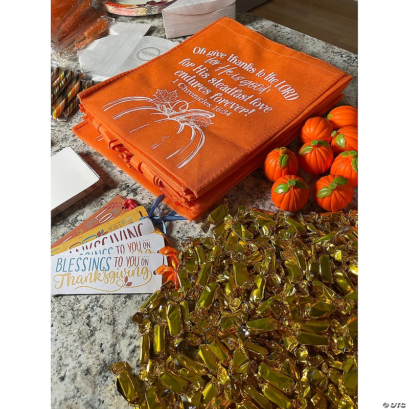 Mini Pumpkin Stress Toys - 24 Pc.
