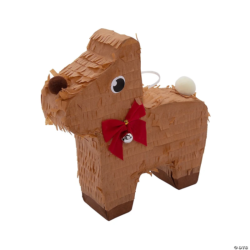 Mini Reindeer Piñata Decorations - 3 Pc.