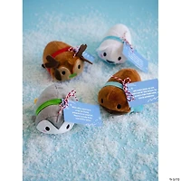 Mini Roly Poly Nordic Noel Stuffed Animals - 12 Pc.