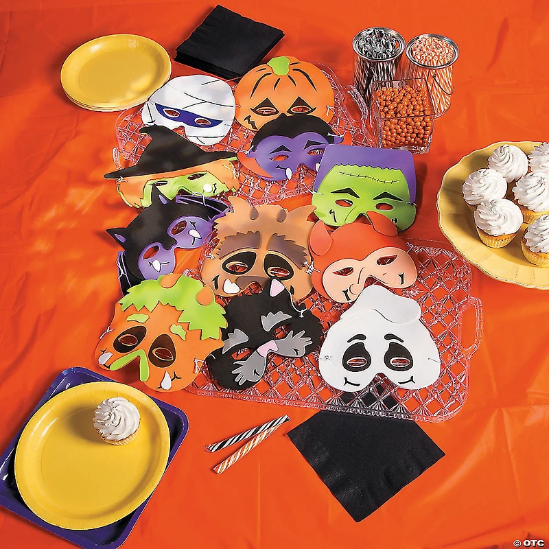 Monster Masks- 12 Pc.