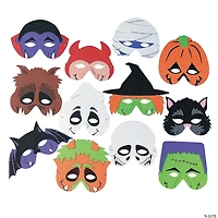 Monster Masks- 12 Pc.