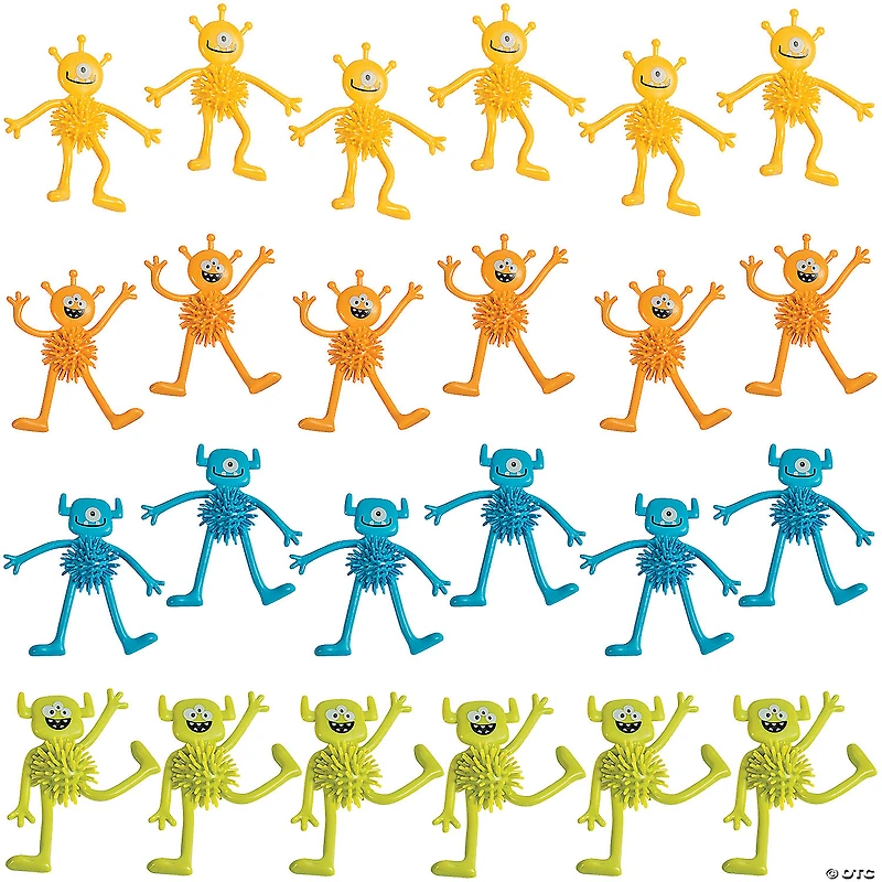 Monster Porcupine Bendables - 24 Pc.