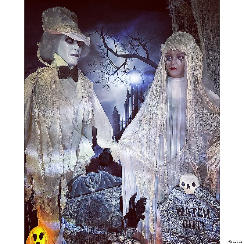 Mr. & Mrs. Rot Standing Halloween Decorations