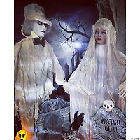 Mr. & Mrs. Rot Standing Halloween Decorations