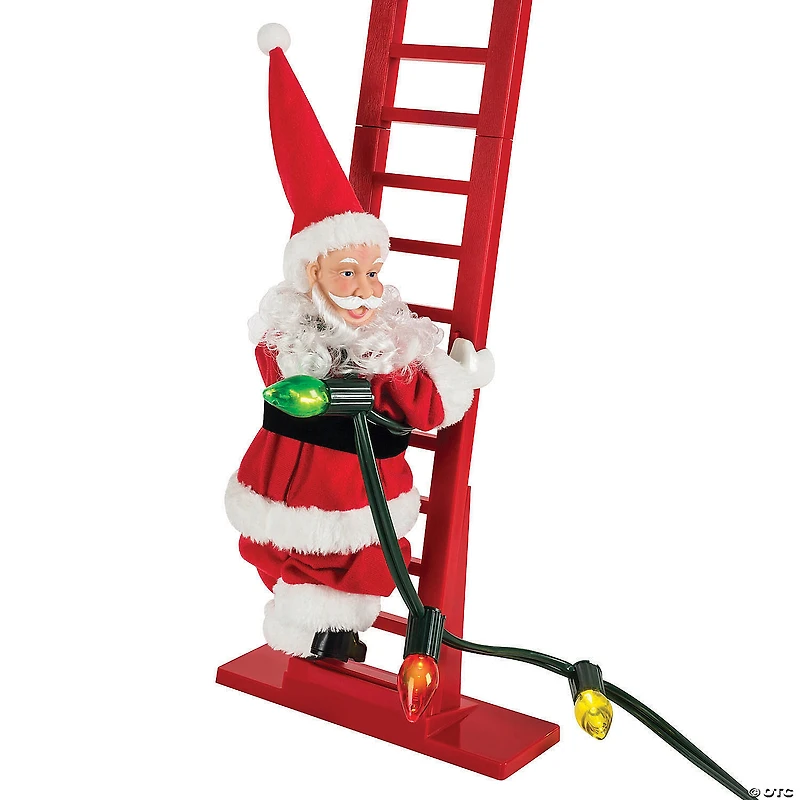 Mr. Christmas Climbing Santa