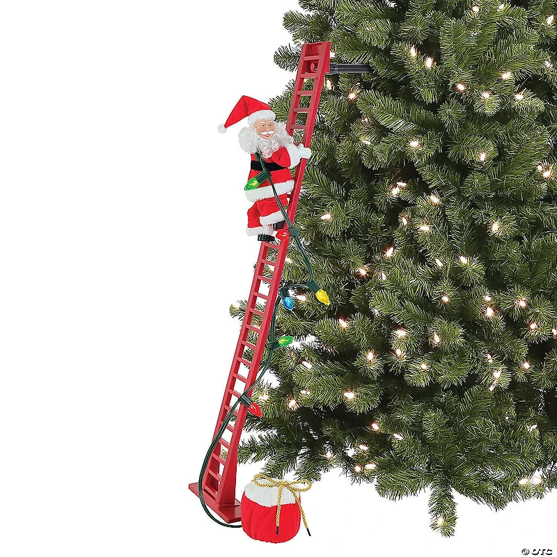 Mr. Christmas Climbing Santa