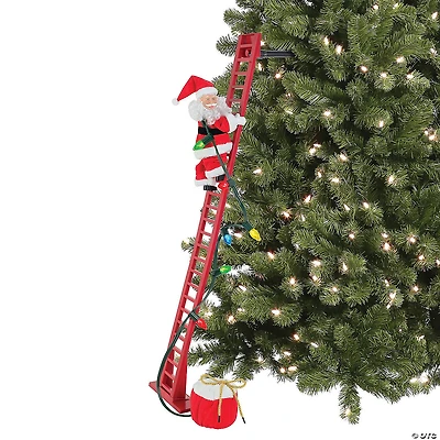 Mr. Christmas Climbing Santa