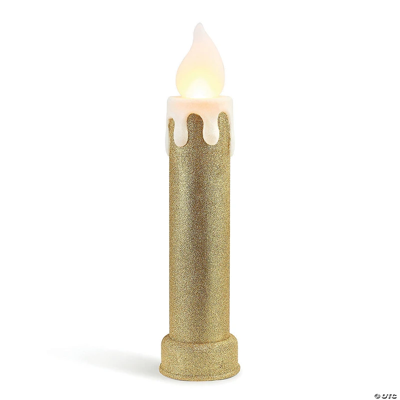 Mr. Christmas Gold Blow Mold Candle