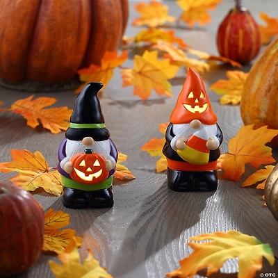 Mr. Halloween Illuminated Gnome Halloween Decoration Set - 2 Pc.