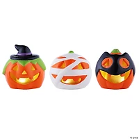 Mr. Halloween Illuminated Pumpkin Halloween Decorations