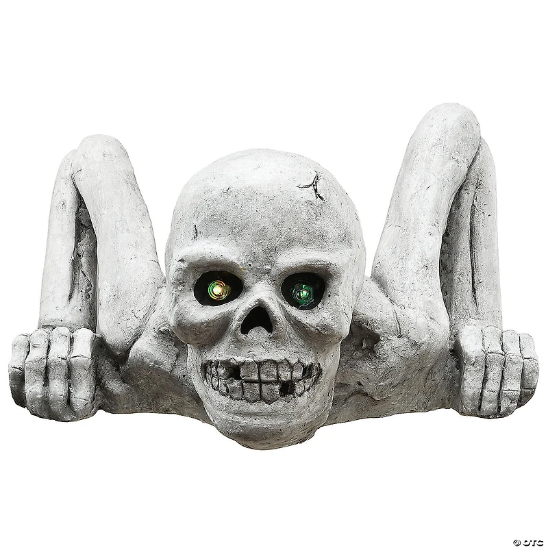National Tree Company 10 in. Crawling Skull Halloween Decor