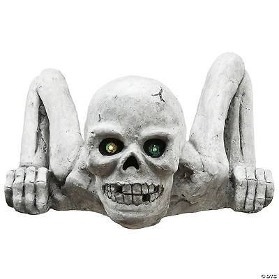National Tree Company 10 in. Crawling Skull Halloween Decor