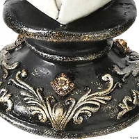 National Tree Company 10 in. Dapper Skull Bust
