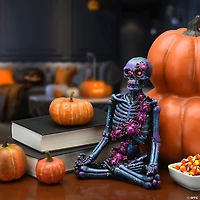 National Tree Company 10 in. LED Lit Purple Galaxy Skeleton