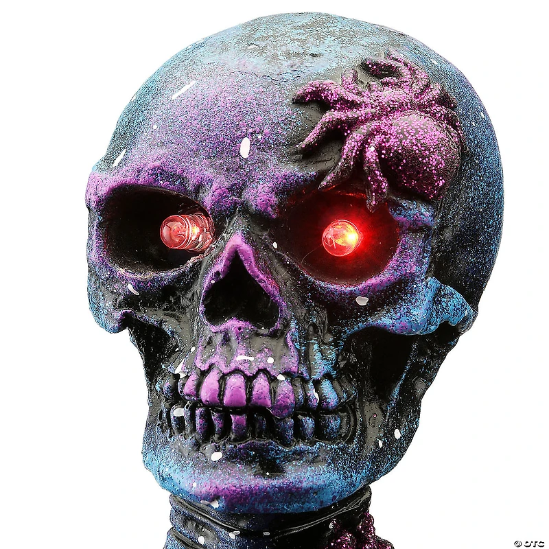 National Tree Company 10 in. LED Lit Purple Galaxy Skeleton