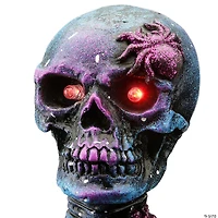 National Tree Company 10 in. LED Lit Purple Galaxy Skeleton