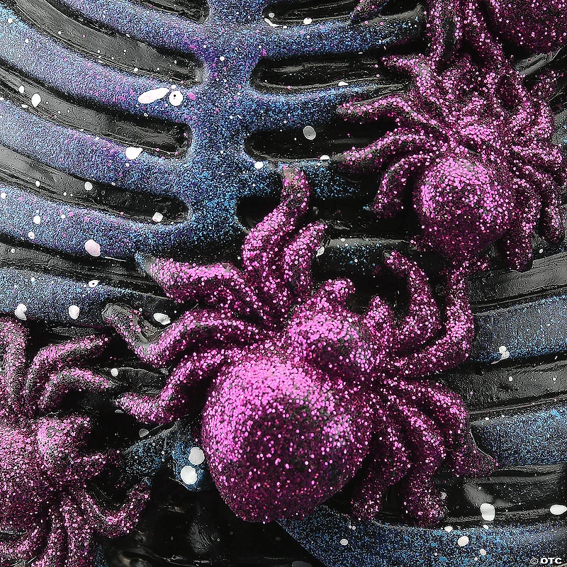 National Tree Company 10 in. LED Lit Purple Galaxy Skeleton