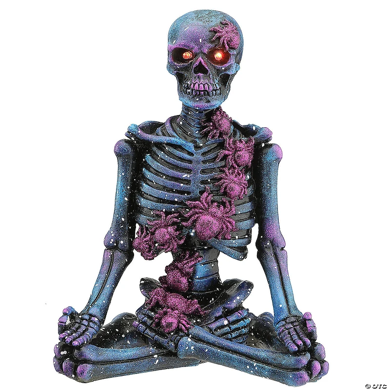 National Tree Company 10 in. LED Lit Purple Galaxy Skeleton