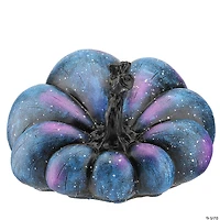 National Tree Company 10 in. Purple Galaxy Pumpkin Decor
