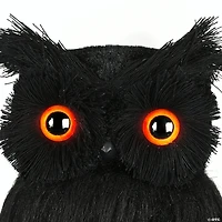 National Tree Company 11 in. Eerie Eyes Owl