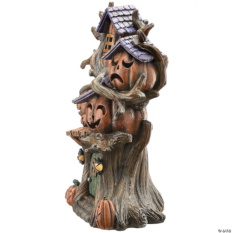 National Tree Company 12 in. Pumpkins Tree House