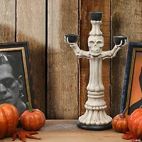 National Tree Company 12 in. Skeleton Candelabra
