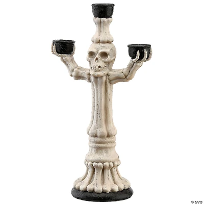 National Tree Company 12 in. Skeleton Candelabra