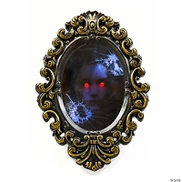 National Tree Company 13 in. Animated Halloween Hidden Face, Sound Activated