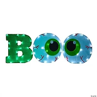 National Tree Company 14" Halloween BOO Sign, LED Lights, UL