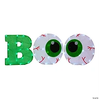 National Tree Company 14" Halloween BOO Sign, LED Lights, UL
