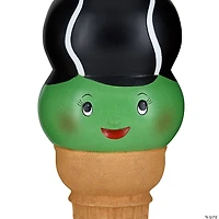 National Tree Company 14" I-Scream Cone, Bride of Frankenstein Halloween Tabletop Decoration