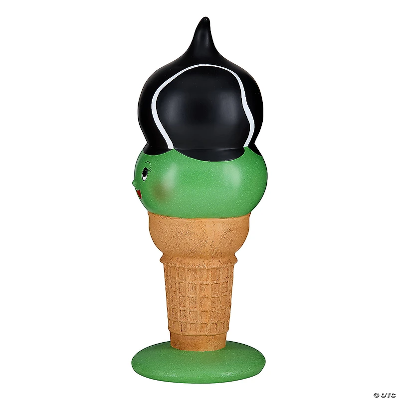 National Tree Company 14" I-Scream Cone, Bride of Frankenstein Halloween Tabletop Decoration