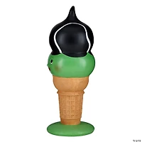 National Tree Company 14" I-Scream Cone, Bride of Frankenstein Halloween Tabletop Decoration